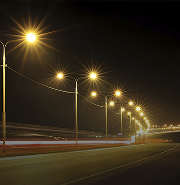 Основные требования к освещенности магистралей, дворов, дорог.